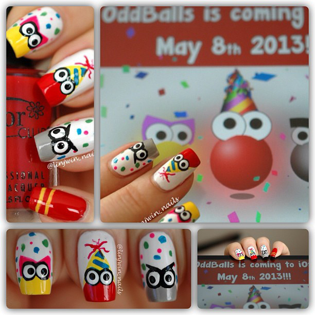 OddBalls Game fan art - available in App Store May 8th 2013