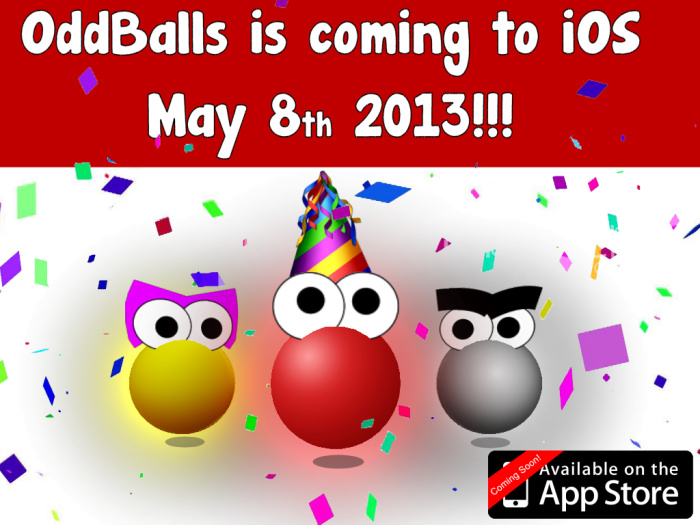 OddBalls Game - Coming to iOS May 8th 2013